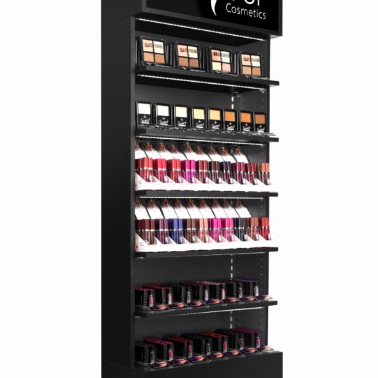 Meuble Bois "Lovely Pop" - fronton et étagères éclairés MEUBLE LOVELY POP